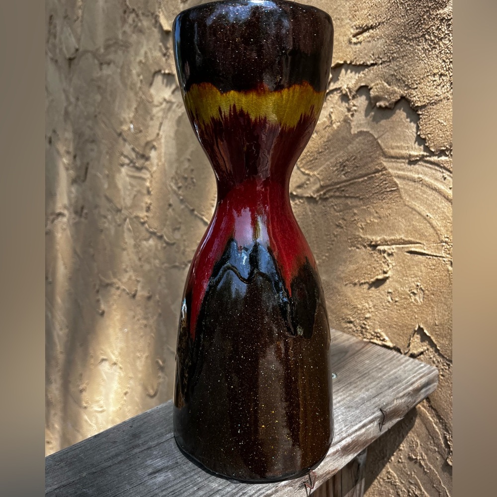 Contemporary art piece candle holder